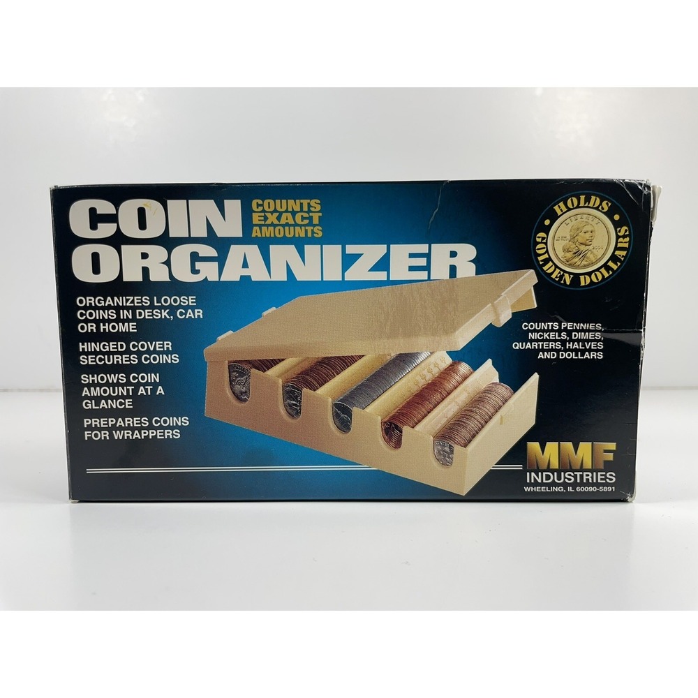 Coin Organizer Counts Exact Amounts